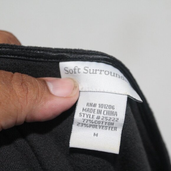 Soft Surroudings Women Green Suede Top Wide Neck Size Medium - Picture 6 of 7